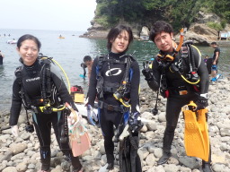 2対2の安心ダイビング!