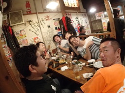 てつろう氏と合流で飲み会!