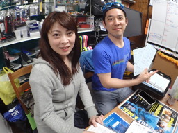ログ付けは店で!