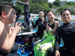 天気、海況、申し分ない!